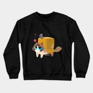 Box cat Crewneck Sweatshirt